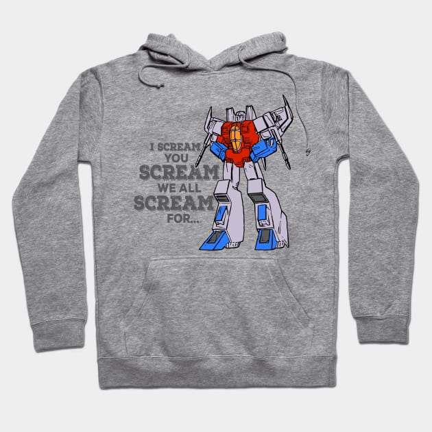 Transformers Starscream 80’s Retro Tee Decepticon Hoodie by SubieDad